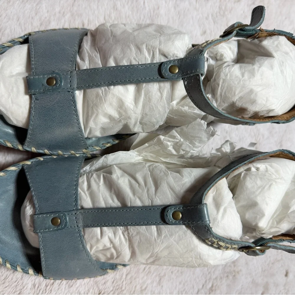 Women's ARIAT Women's Shalimar Sandal,Sky,11 - Picture 12 of 16